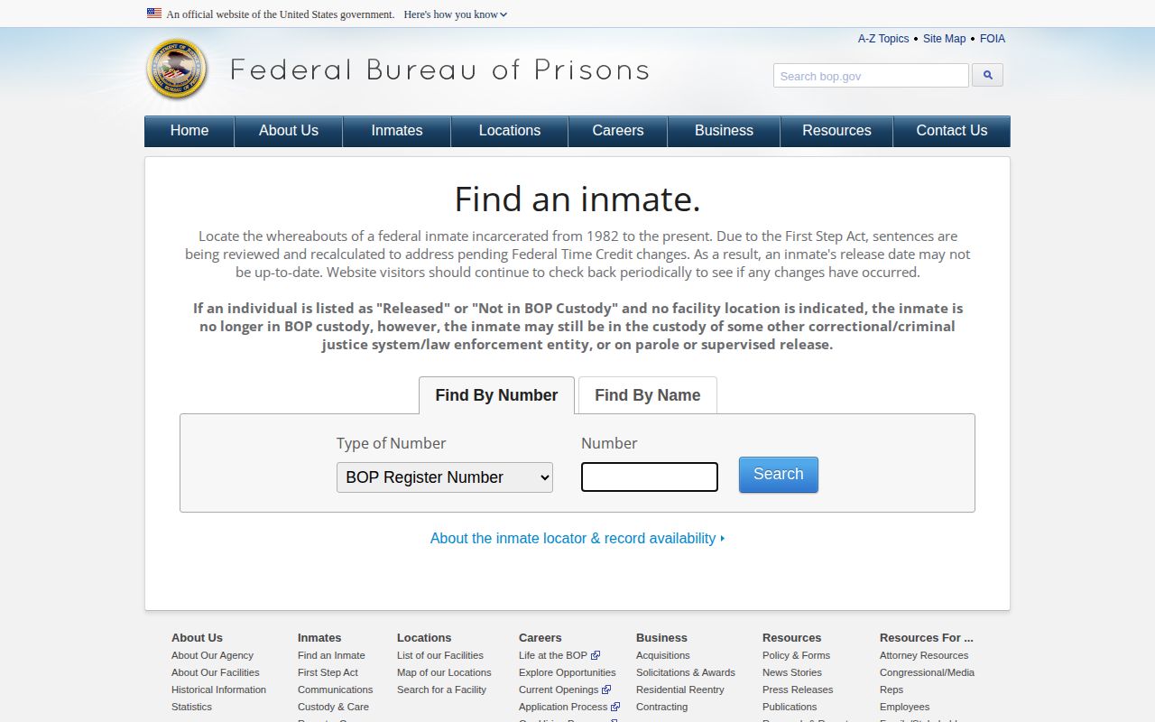 Sutter County released inmate mugshots BOP federal locator
